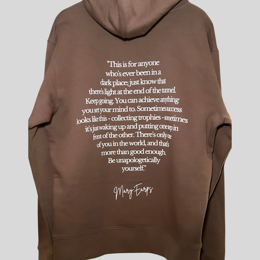 mocha // ADULTS MAE27 HOODY