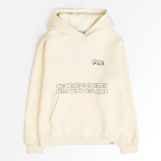 MAE27xMurWalls // the world is a better place with you in it hoody